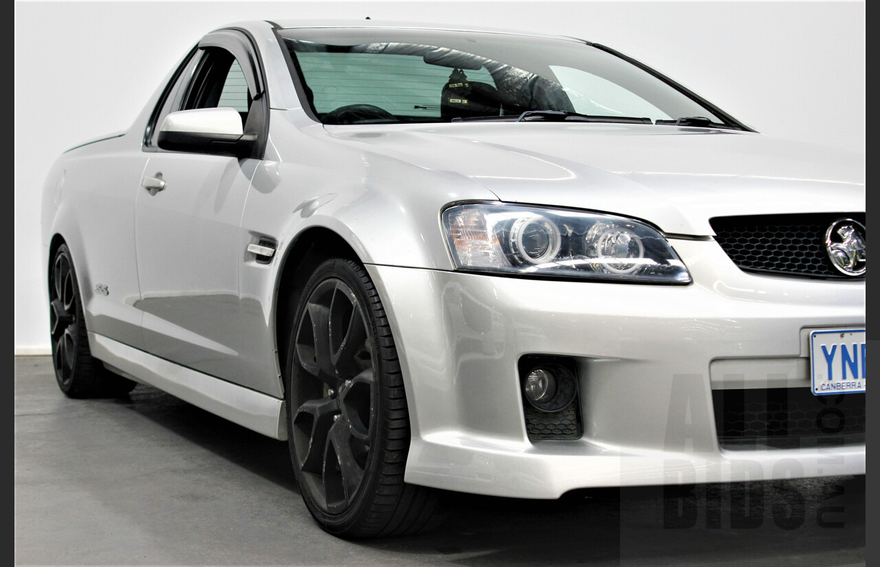11/2007 Holden VE Commodore SS Utility Silver 6.0L V8 Manual