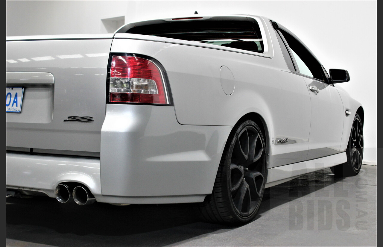 11/2007 Holden VE Commodore SS Utility Silver 6.0L V8 Manual