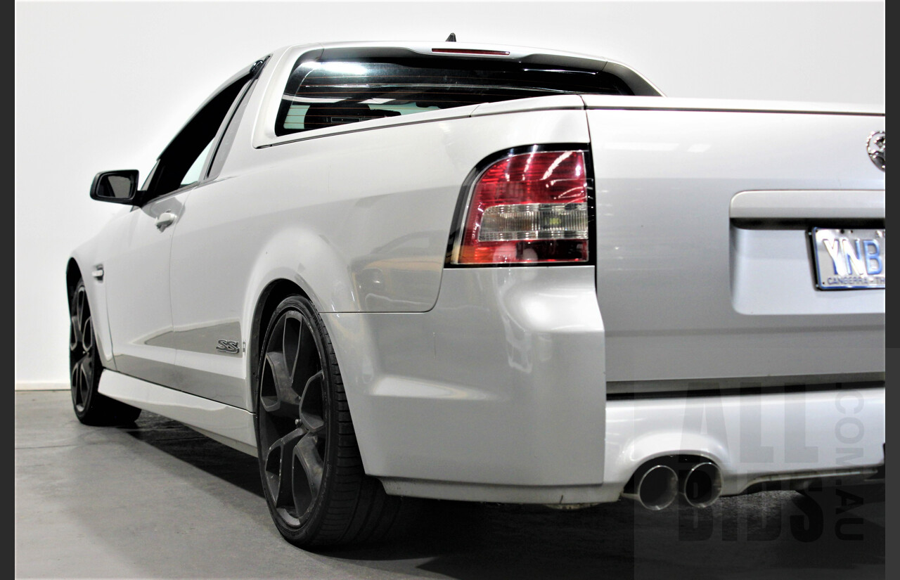 11/2007 Holden VE Commodore SS Utility Silver 6.0L V8 Manual