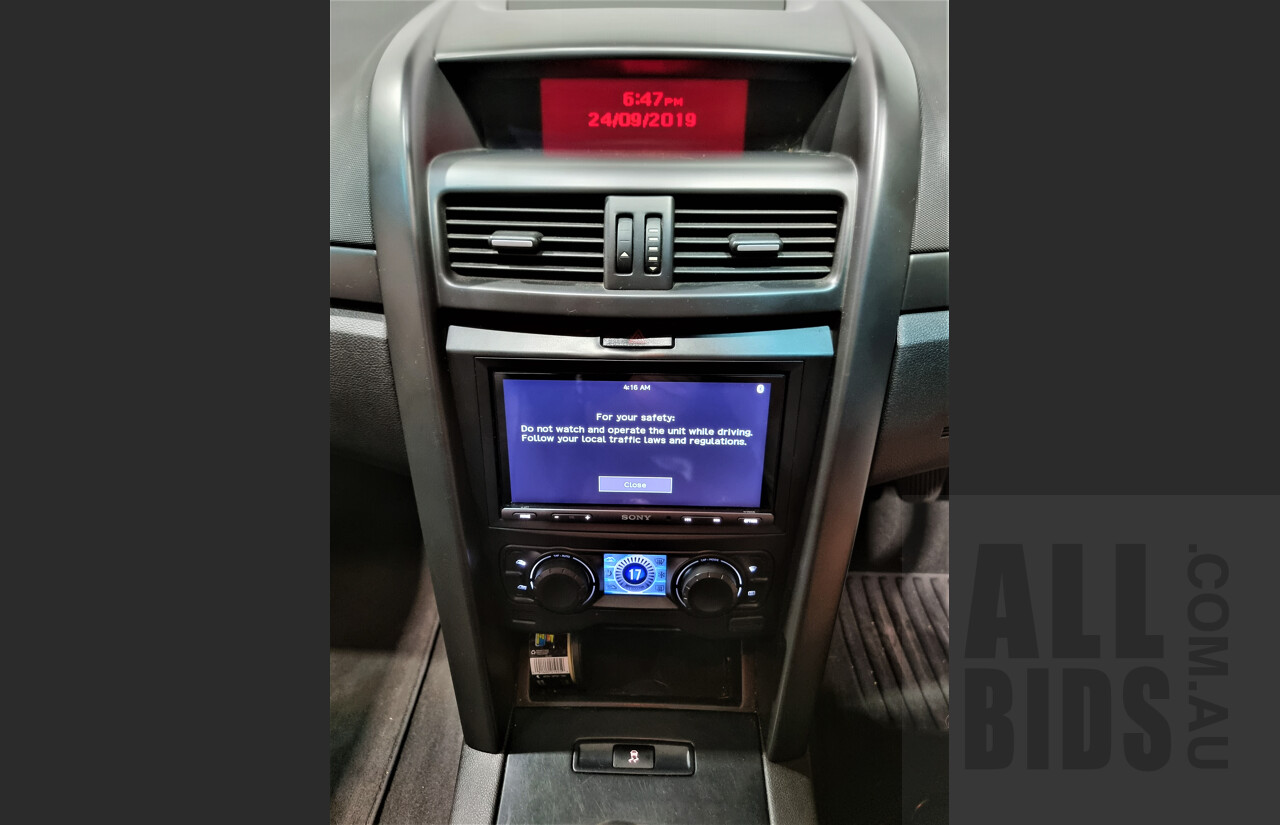 11/2007 Holden VE Commodore SS Utility Silver 6.0L V8 Manual