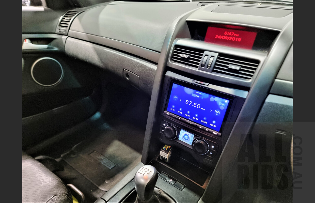 11/2007 Holden VE Commodore SS Utility Silver 6.0L V8 Manual