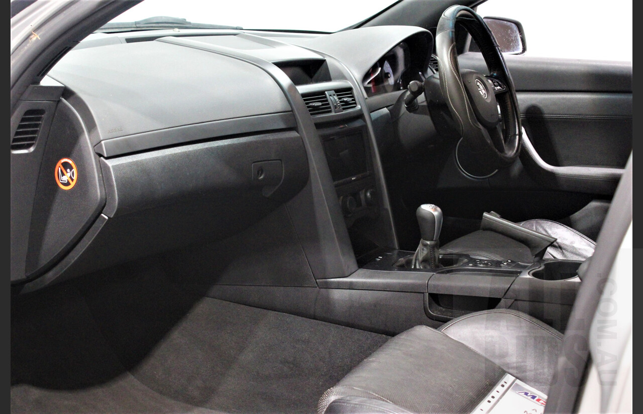 11/2007 Holden VE Commodore SS Utility Silver 6.0L V8 Manual