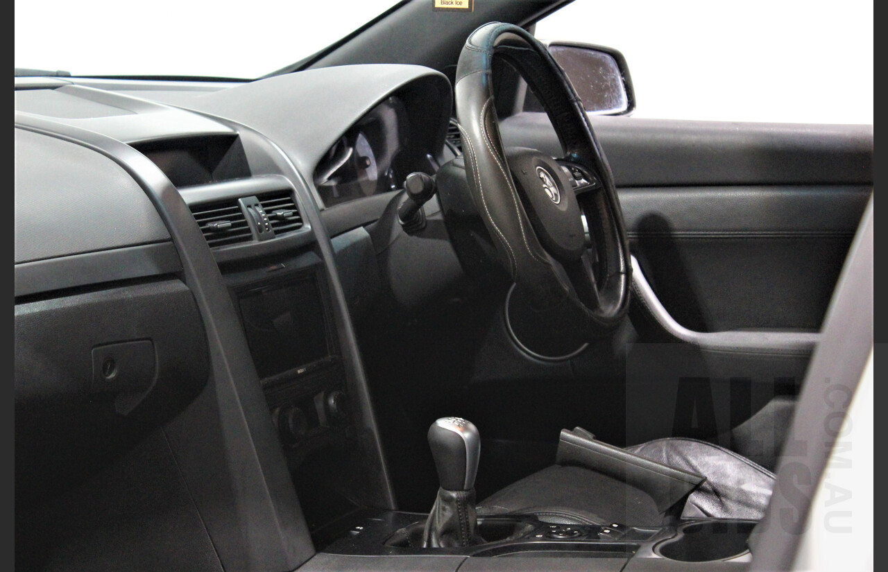 11/2007 Holden VE Commodore SS Utility Silver 6.0L V8 Manual