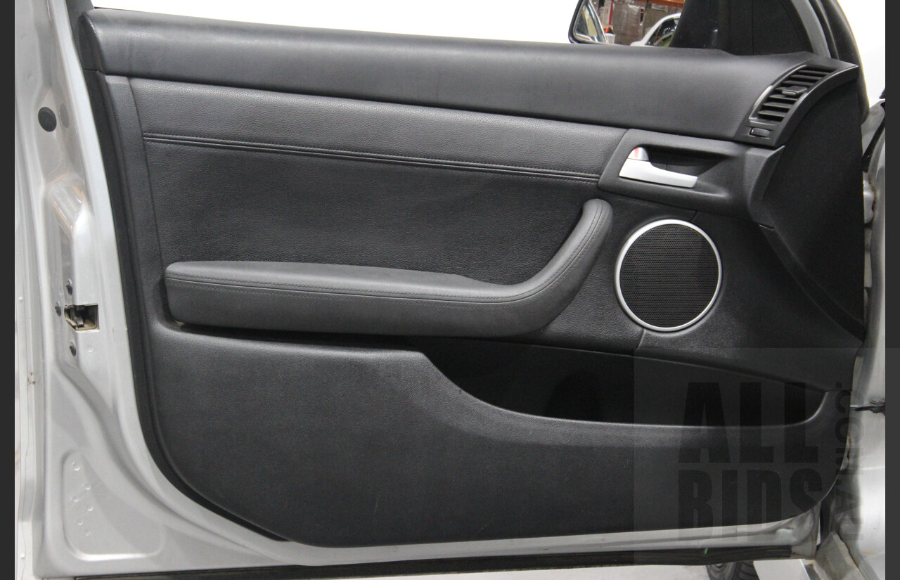 11/2007 Holden VE Commodore SS Utility Silver 6.0L V8 Manual