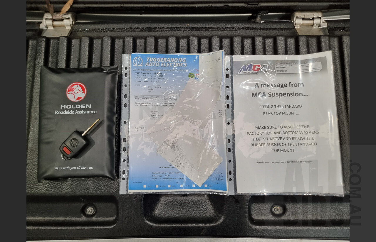 11/2007 Holden VE Commodore SS Utility Silver 6.0L V8 Manual