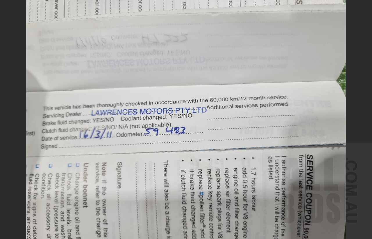 11/2007 Holden VE Commodore SS Utility Silver 6.0L V8 Manual