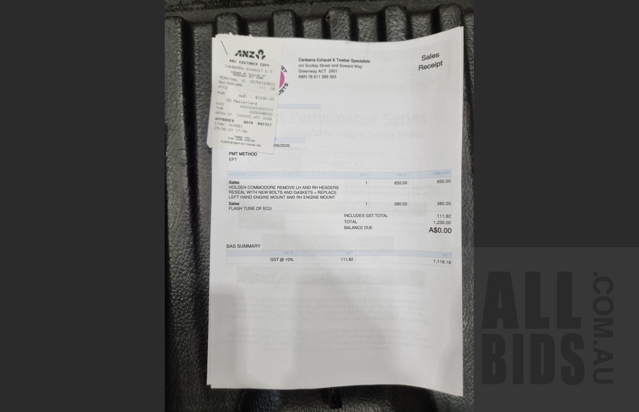 11/2007 Holden VE Commodore SS Utility Silver 6.0L V8 Manual