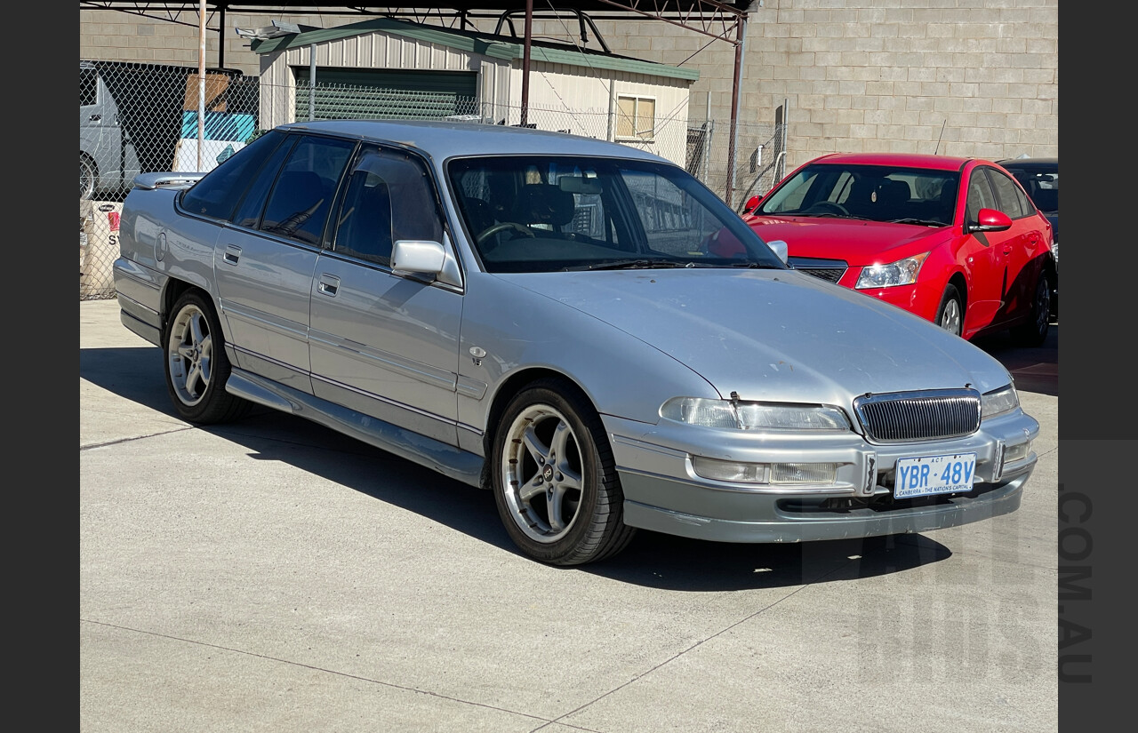 4/1998 Holden Caprice  VSIII 4d Sedan Silver  5.0L