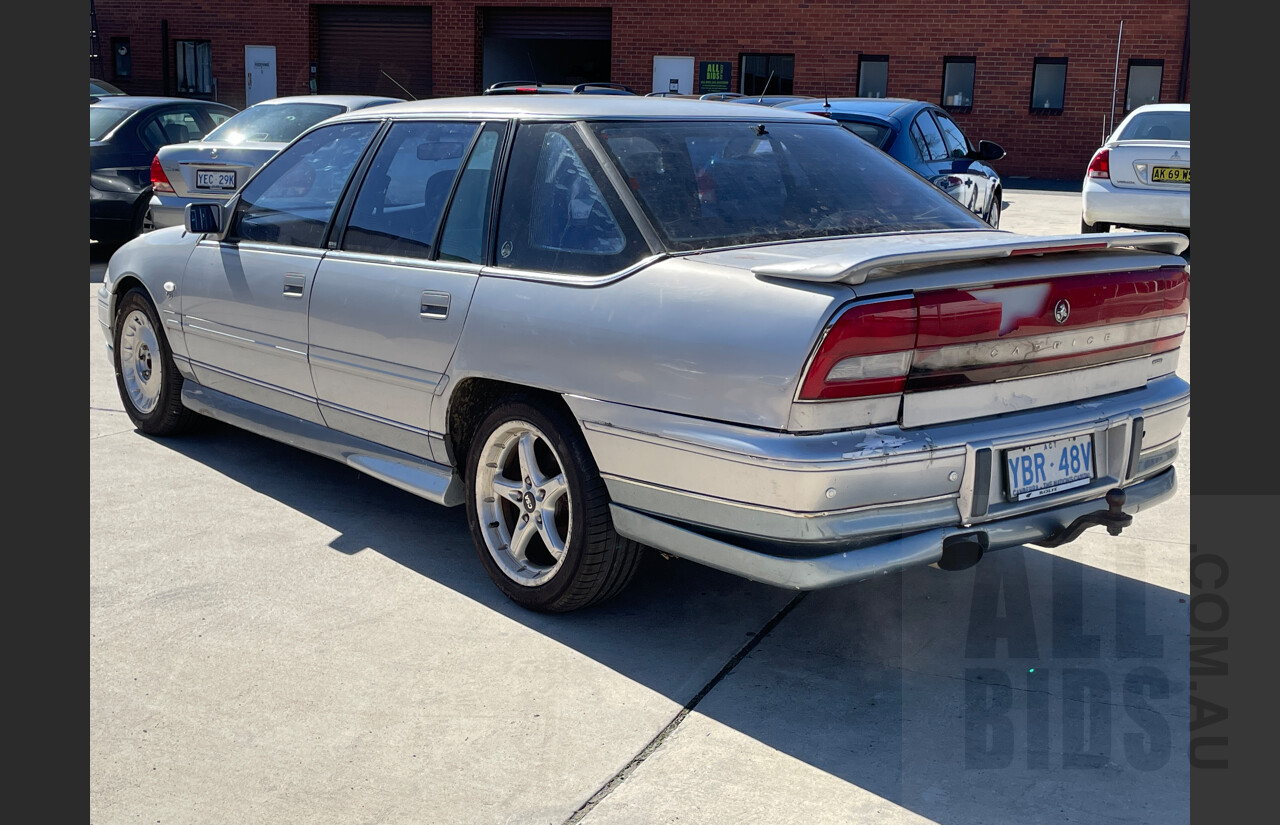 4/1998 Holden Caprice  VSIII 4d Sedan Silver  5.0L