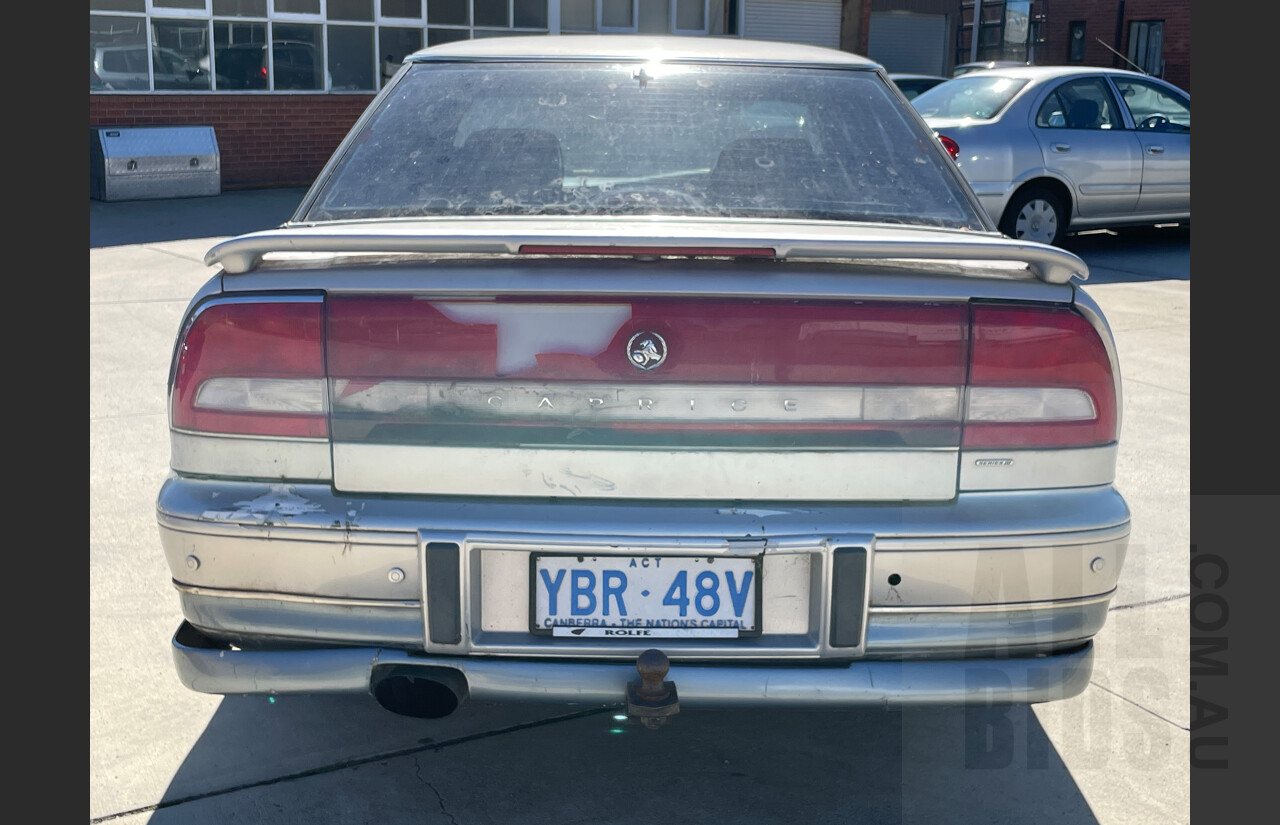 4/1998 Holden Caprice  VSIII 4d Sedan Silver  5.0L