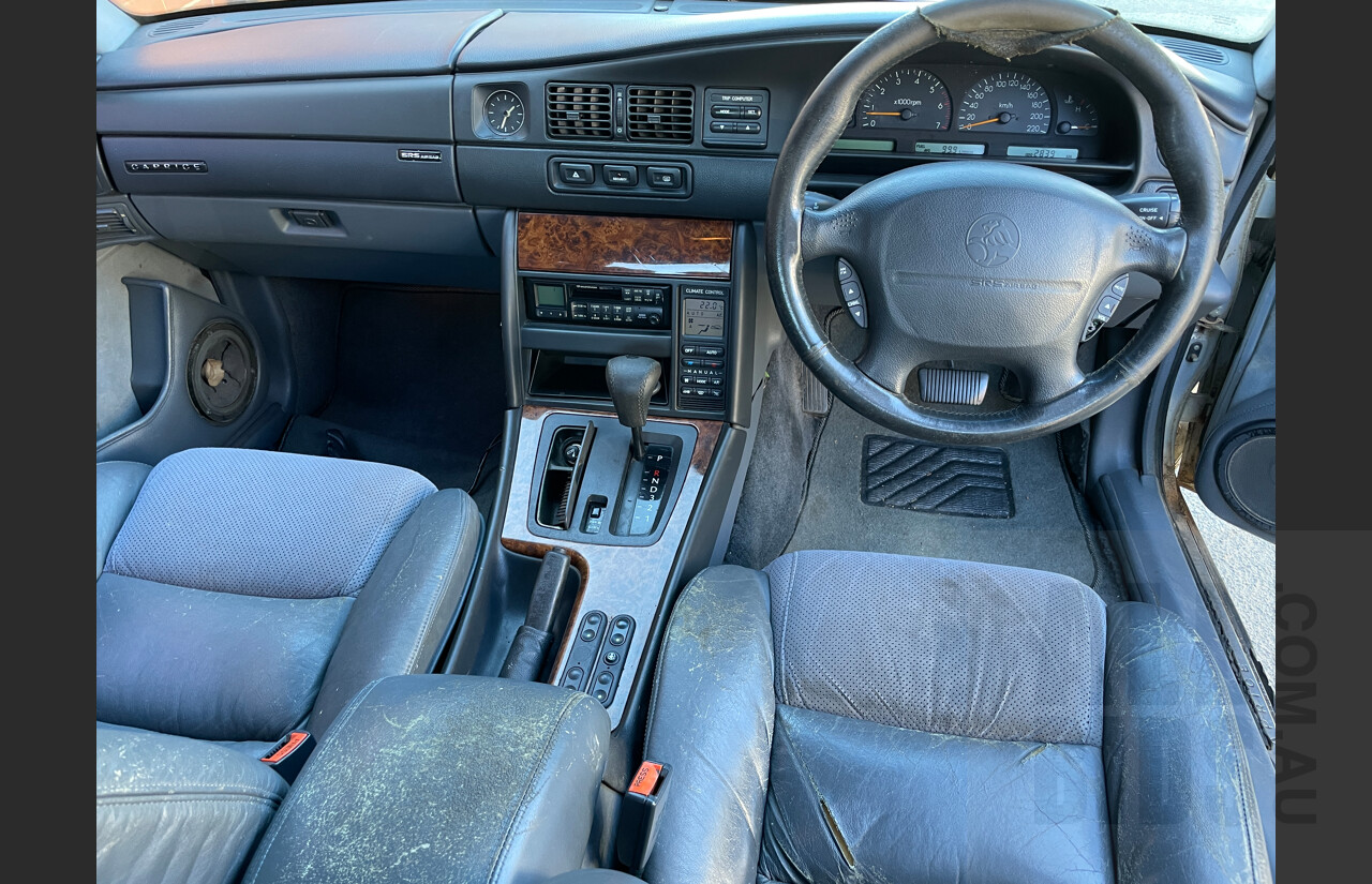 4/1998 Holden Caprice  VSIII 4d Sedan Silver  5.0L