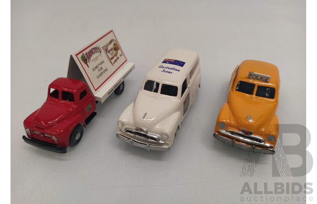 Micro Models Australian Cars - Lot of 3