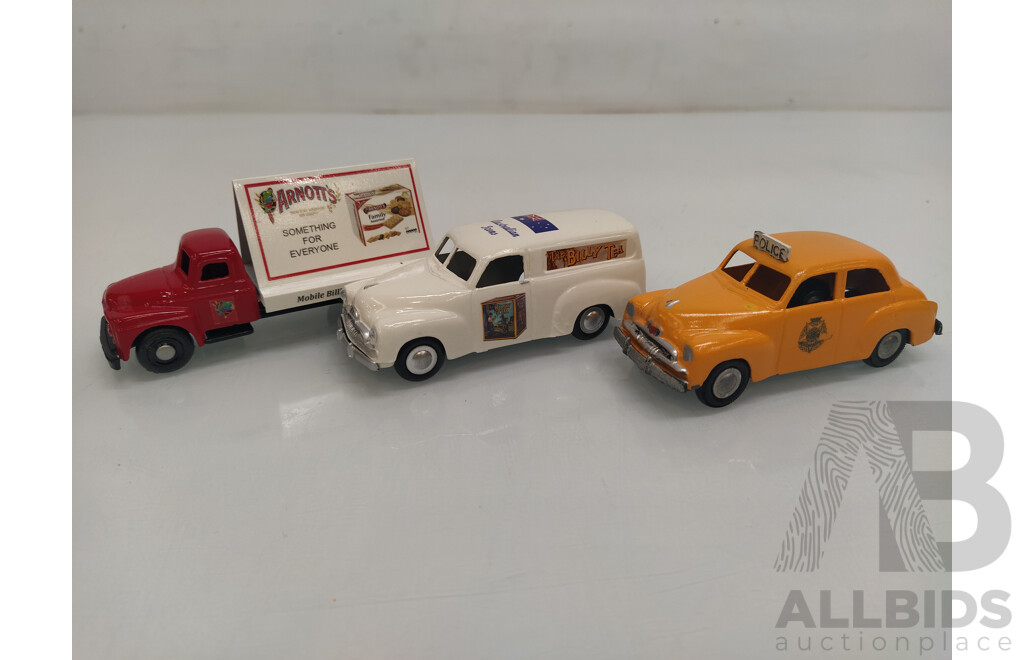 Micro Models Australian Cars - Lot of 3