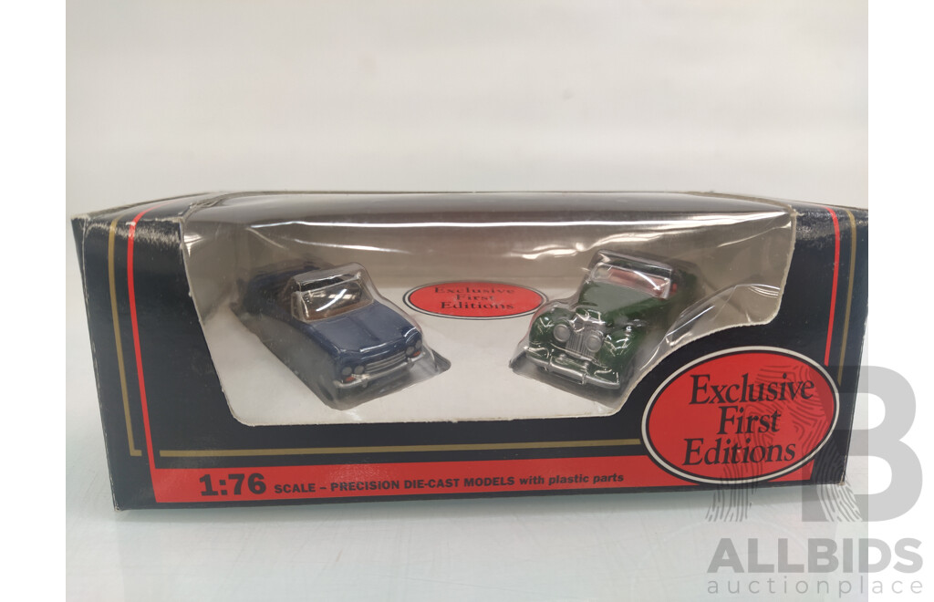 Gilbow Exclusive First Editions Die Cast Model Cars - Set of 2