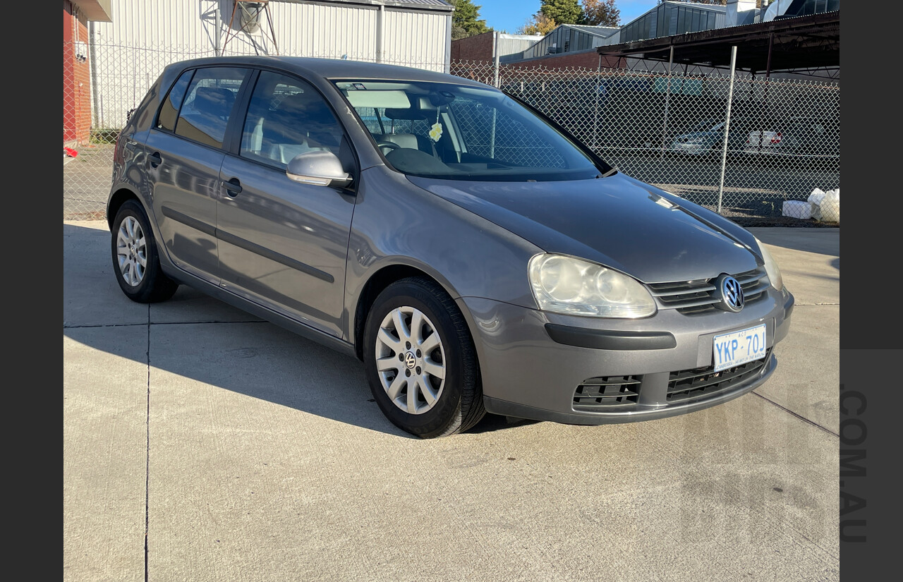 6/2006 Volkswagen Golf 2.0 FSI Comfortline 1K 5d Hatchback Grey 2.0L
