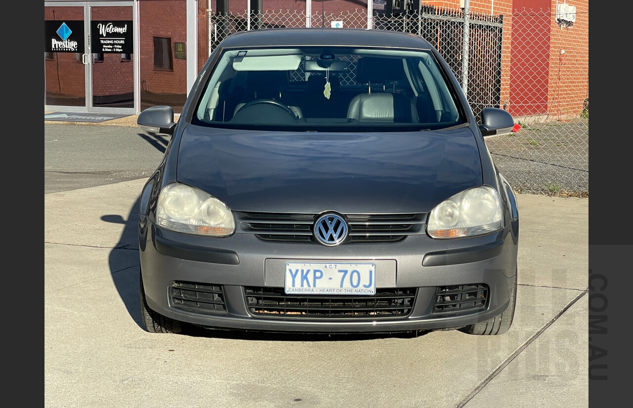 6/2006 Volkswagen Golf 2.0 FSI Comfortline 1K 5d Hatchback Grey 2.0L