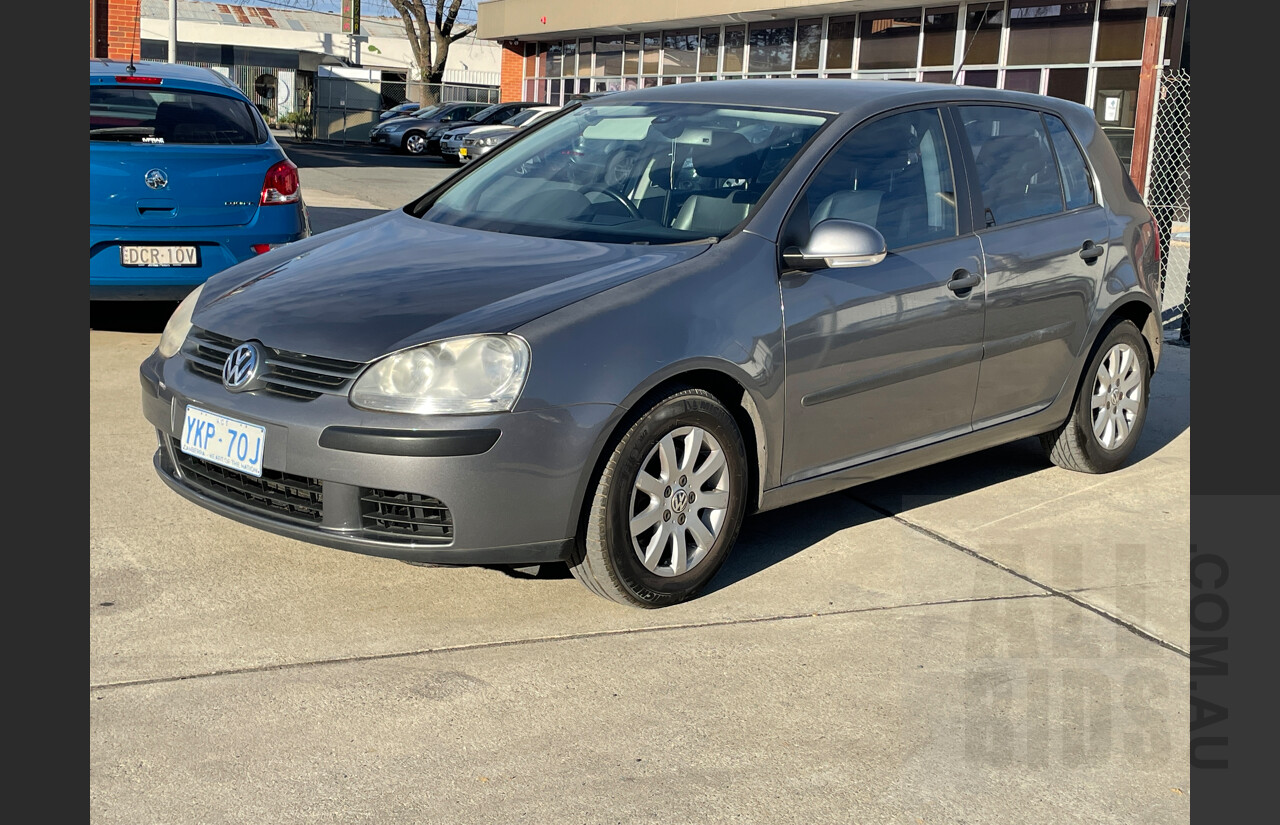 6/2006 Volkswagen Golf 2.0 FSI Comfortline 1K 5d Hatchback Grey 2.0L