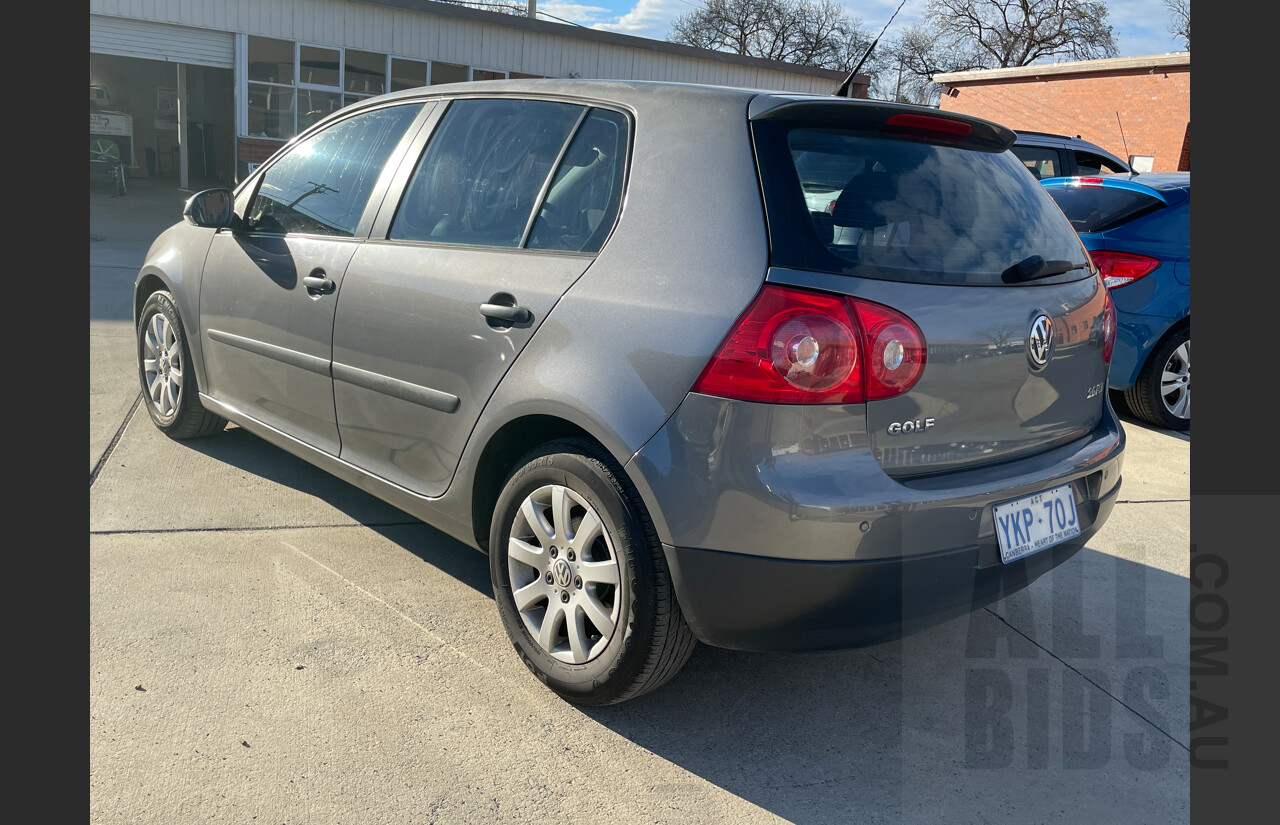 6/2006 Volkswagen Golf 2.0 FSI Comfortline 1K 5d Hatchback Grey 2.0L