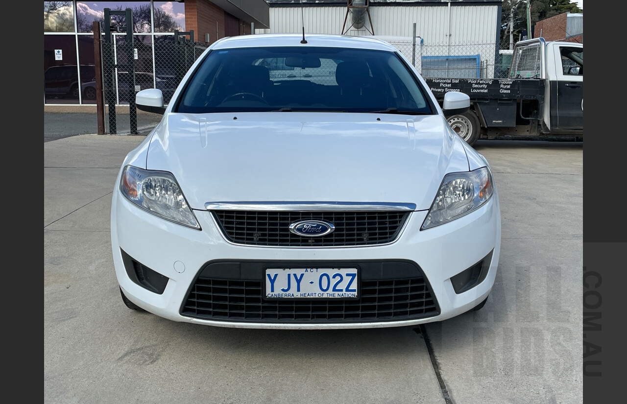 5/2010 Ford Mondeo LX MB 4d Wagon White 2.3L