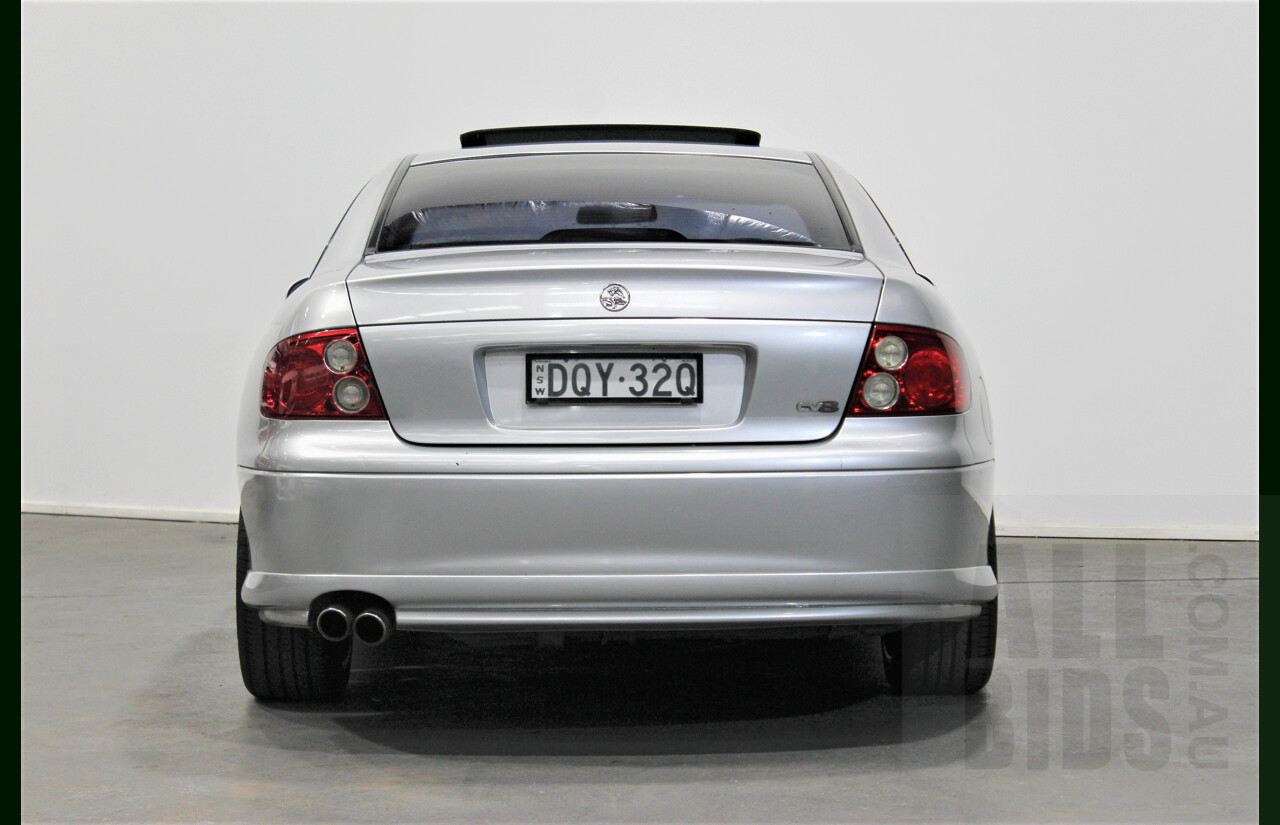 8/2002 Holden Monaro CV8 V2 2d Coupe Silver 5.7L V8