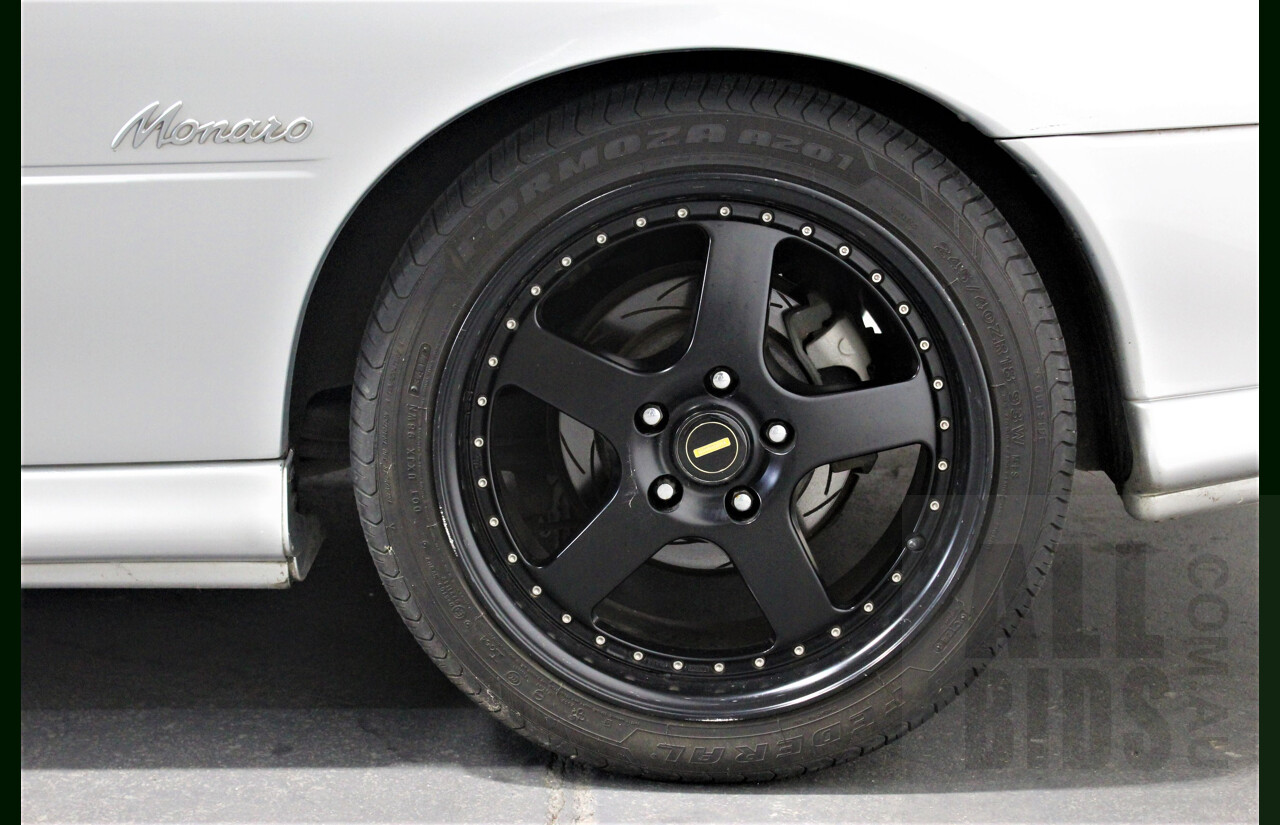 8/2002 Holden Monaro CV8 V2 2d Coupe Silver 5.7L V8