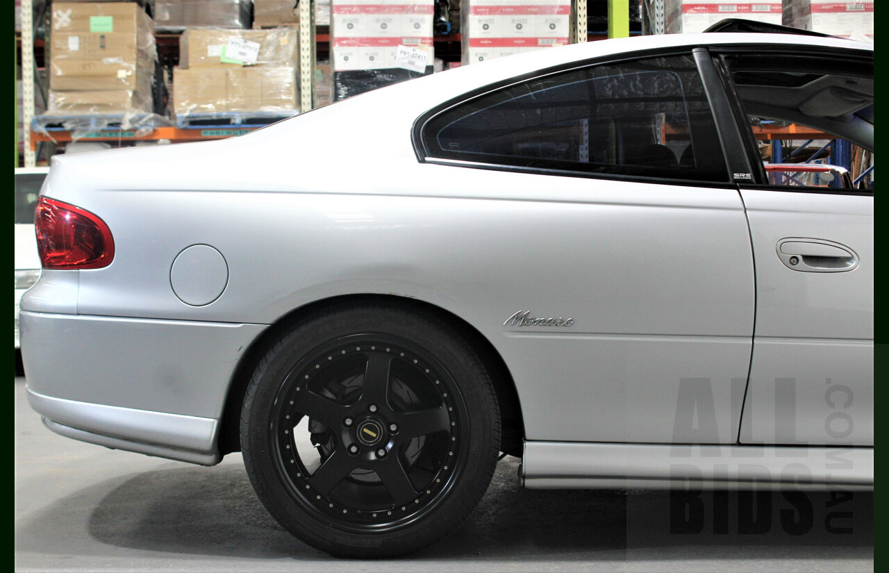 8/2002 Holden Monaro CV8 V2 2d Coupe Silver 5.7L V8