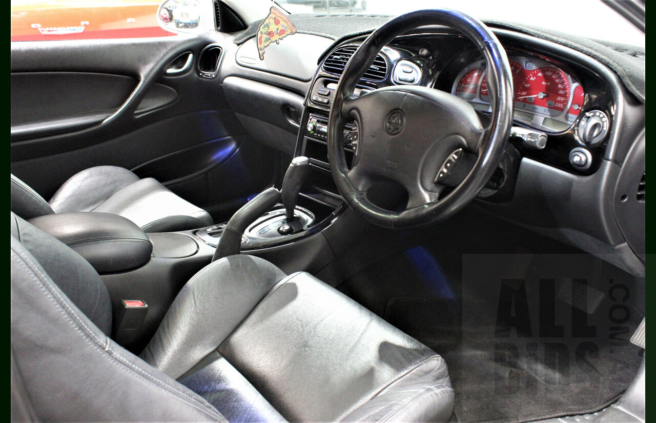 8/2002 Holden Monaro CV8 V2 2d Coupe Silver 5.7L V8