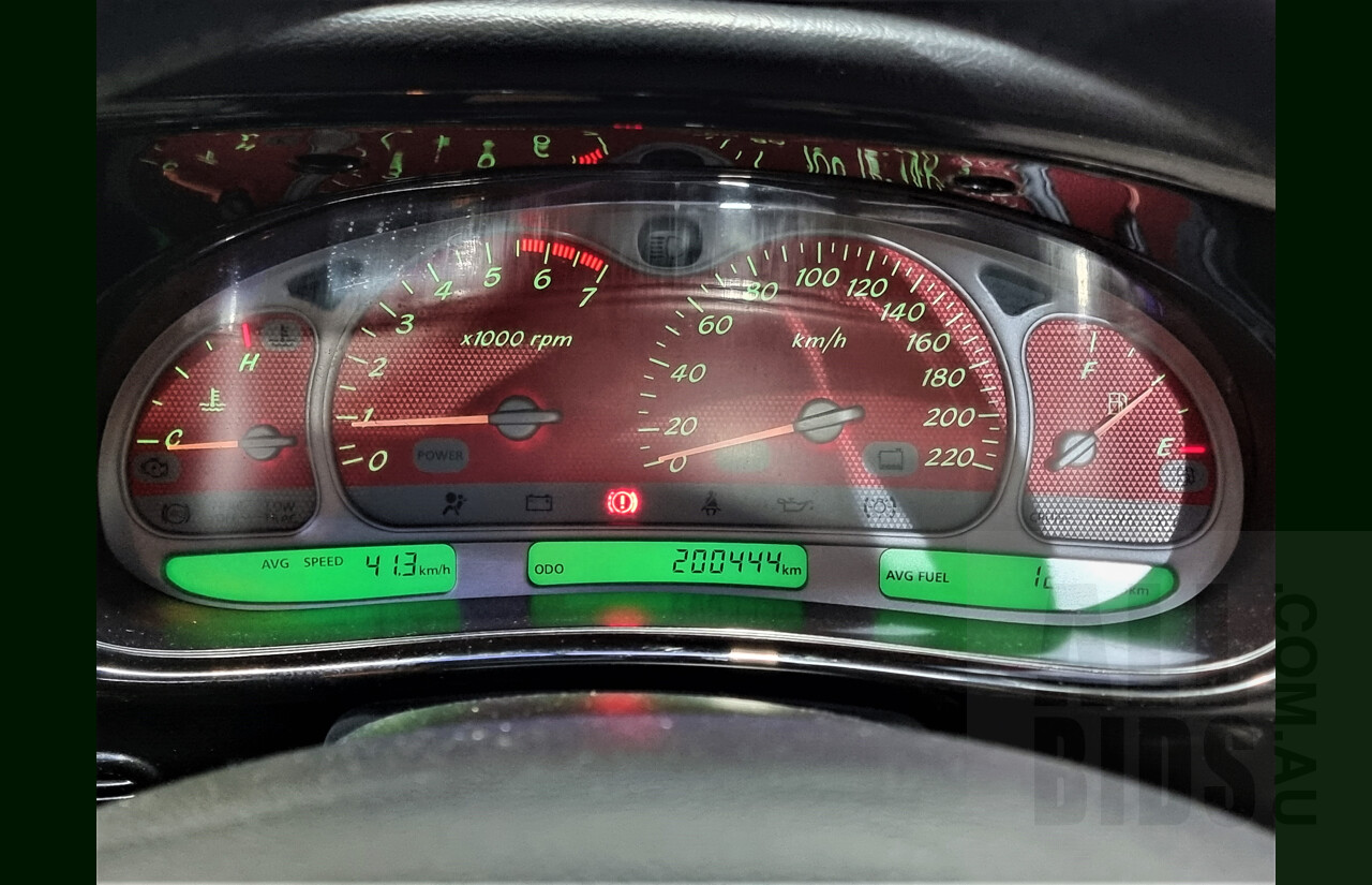 8/2002 Holden Monaro CV8 V2 2d Coupe Silver 5.7L V8