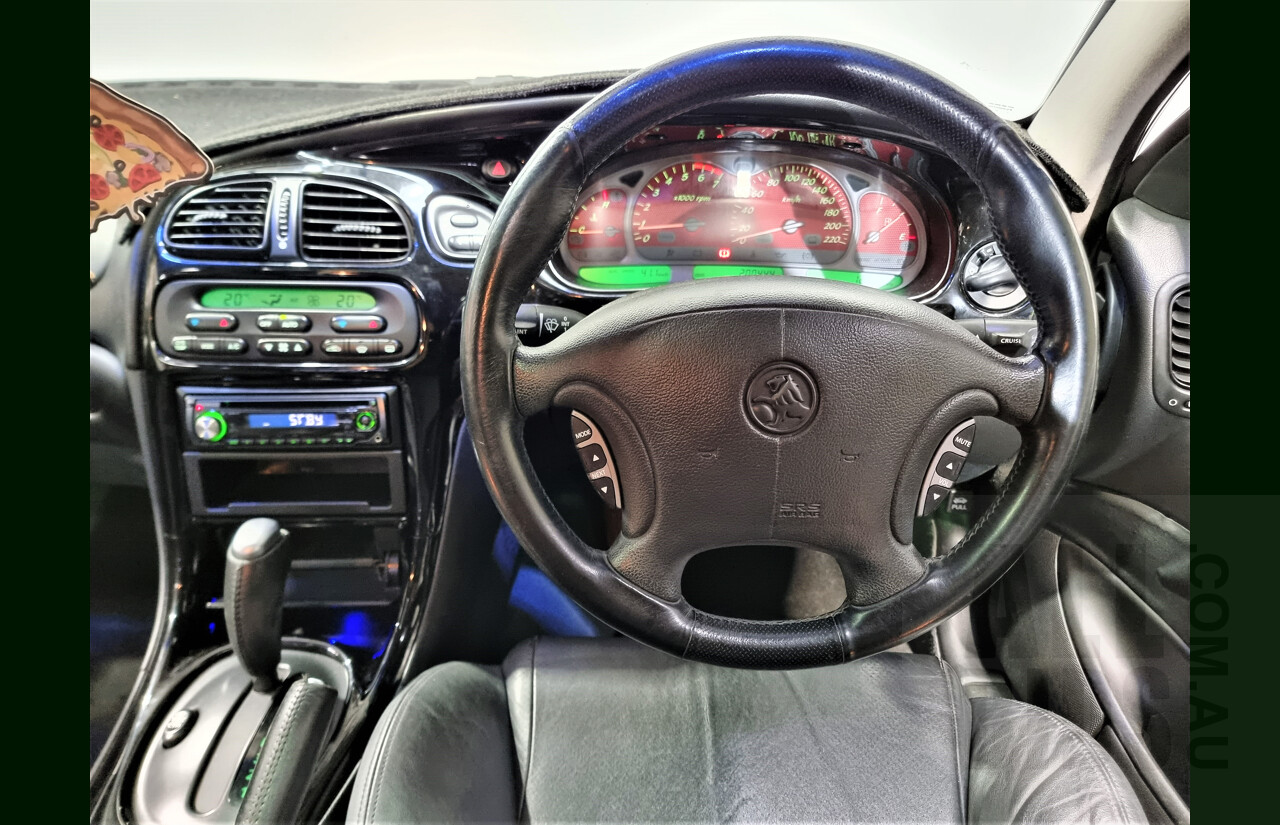 8/2002 Holden Monaro CV8 V2 2d Coupe Silver 5.7L V8
