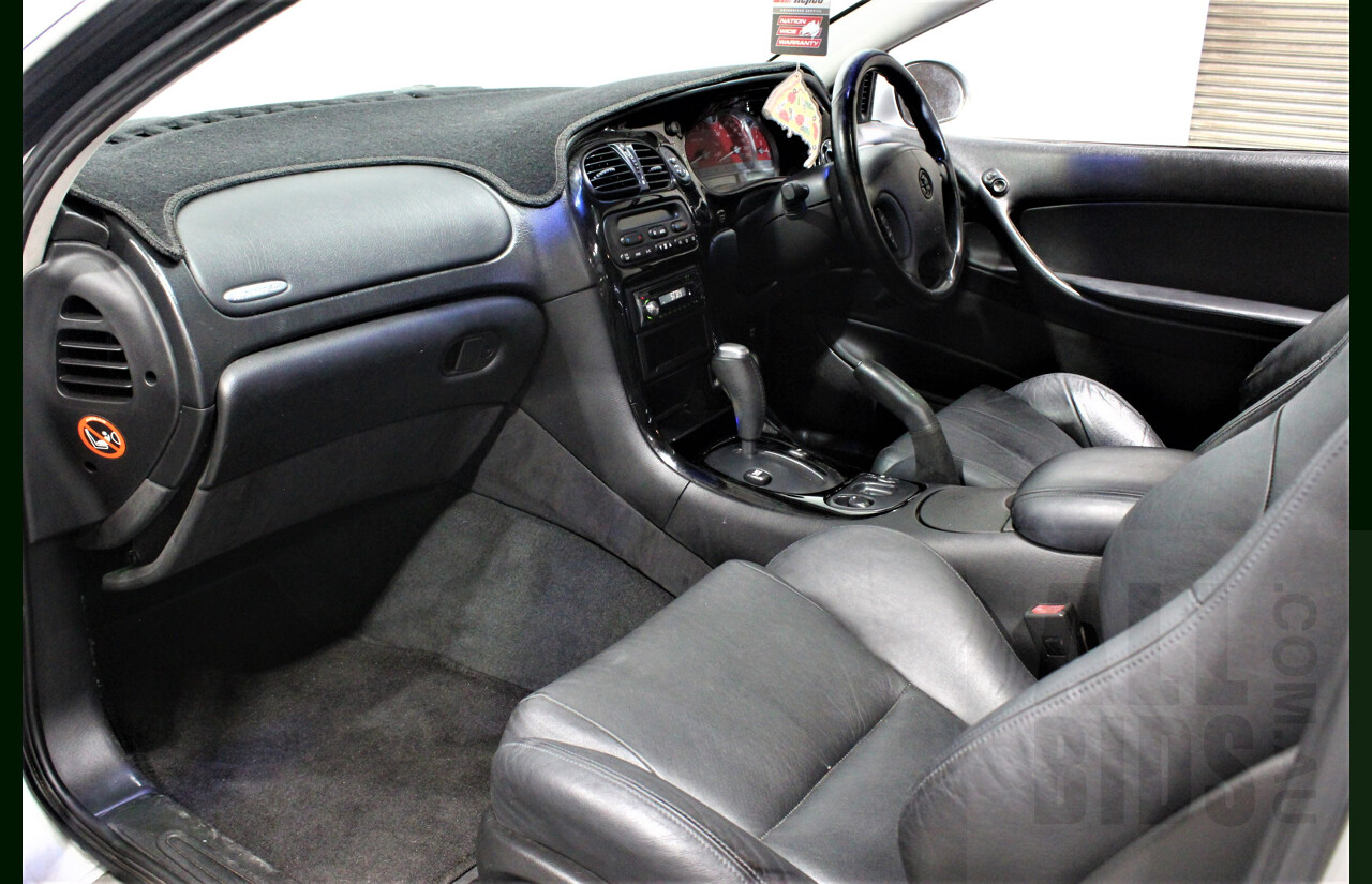 8/2002 Holden Monaro CV8 V2 2d Coupe Silver 5.7L V8