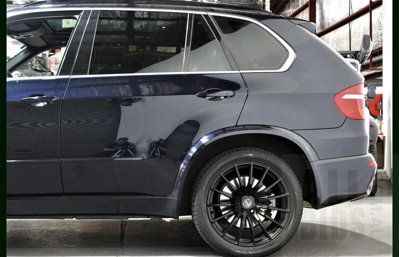 4/2010 Bmw X5 Xdrive 48i E70 MY09 4d Wagon Black 4.8L V8