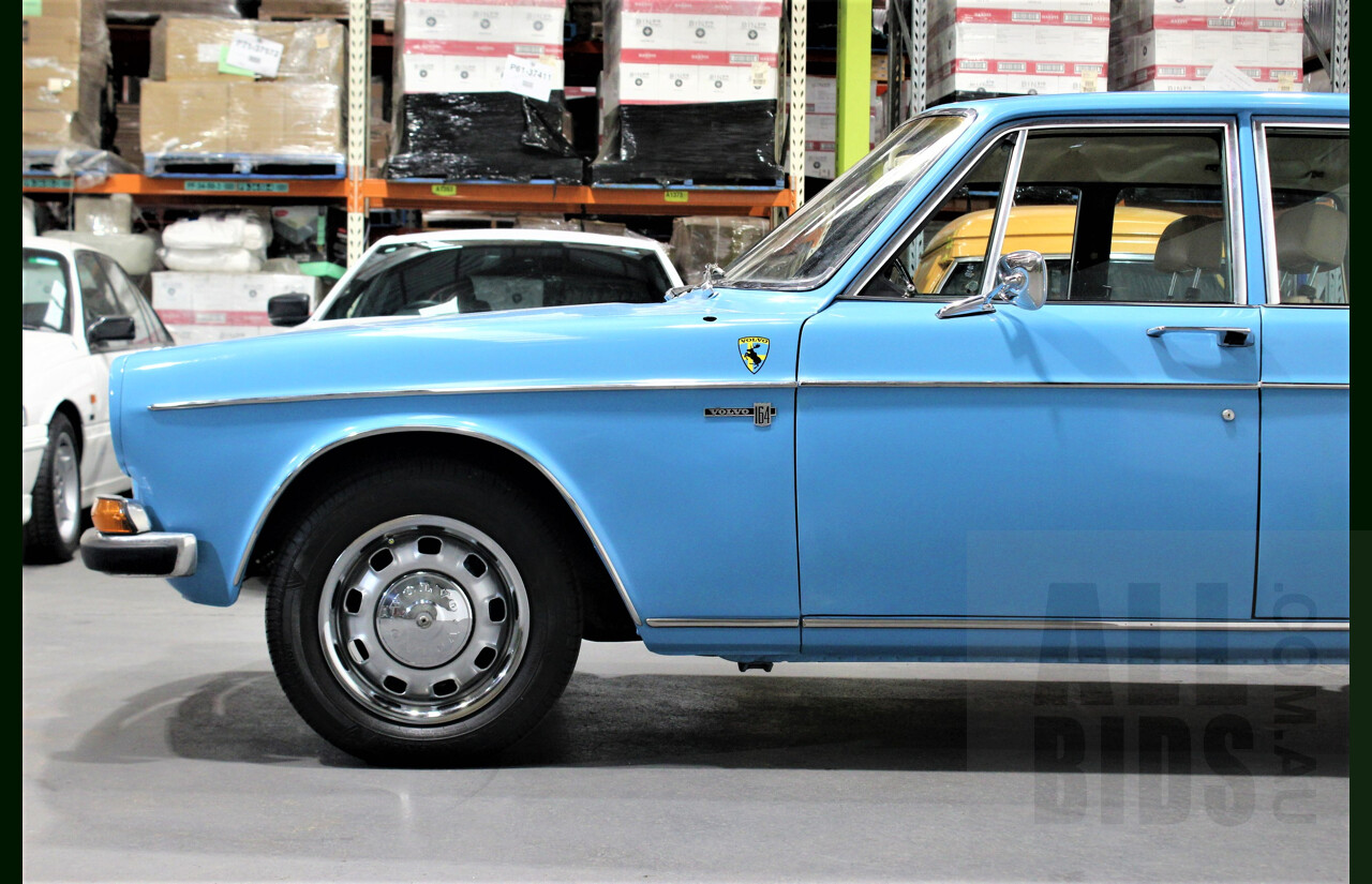 1/1971 Volvo 164  4d Sedan Blue 3.0L