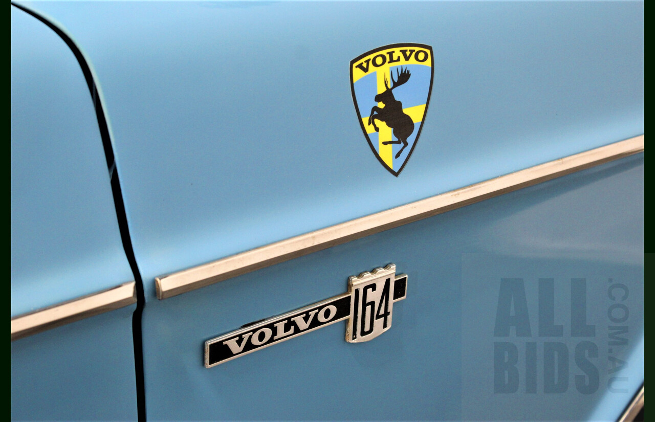 1/1971 Volvo 164  4d Sedan Blue 3.0L