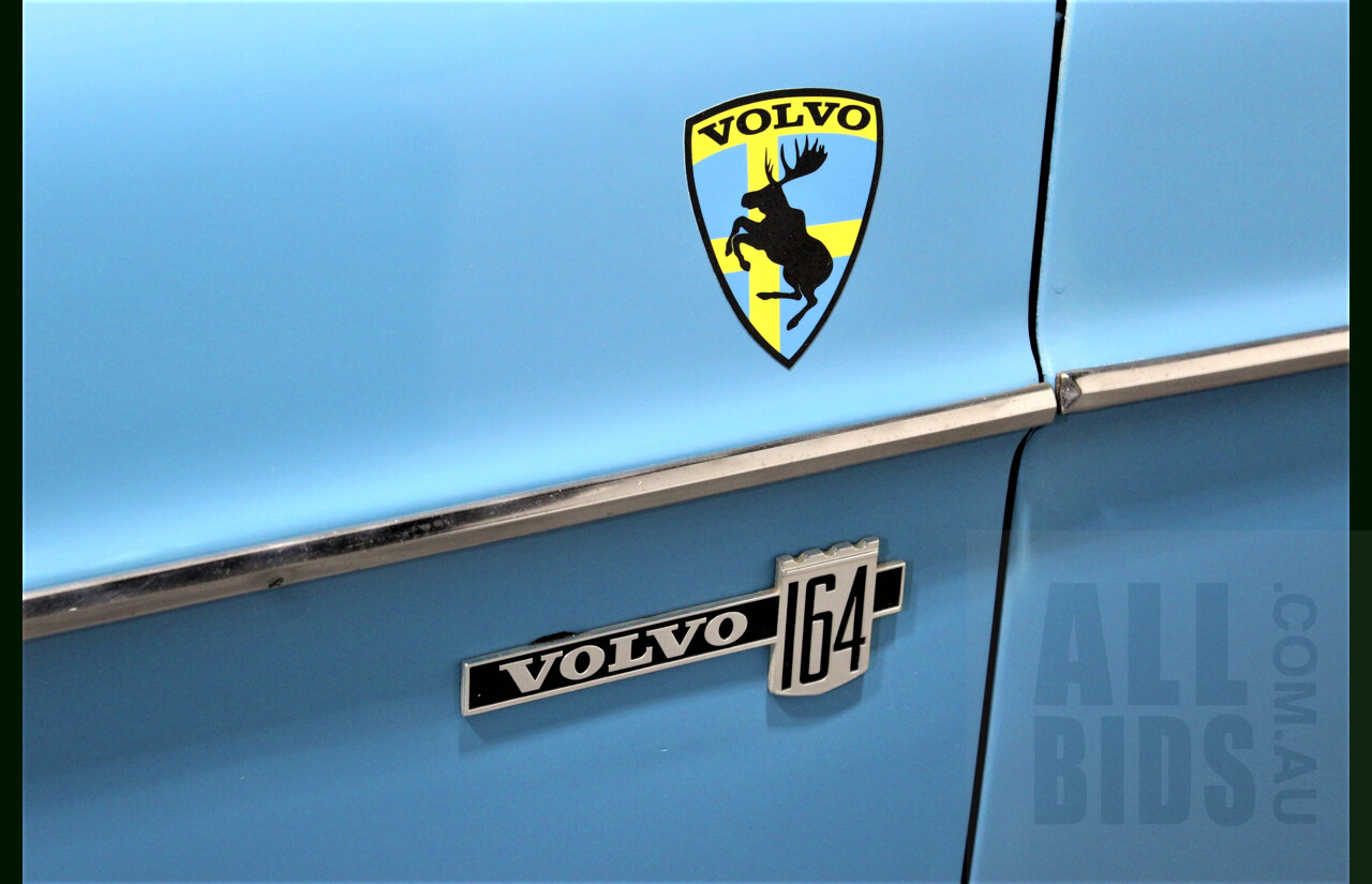 1/1971 Volvo 164  4d Sedan Blue 3.0L