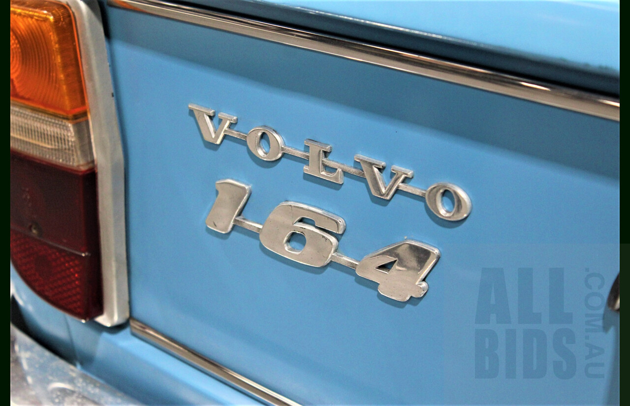 1/1971 Volvo 164  4d Sedan Blue 3.0L