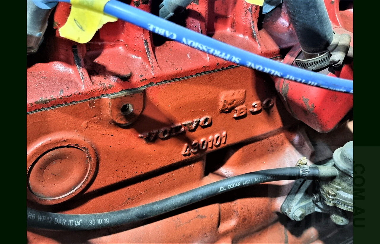 1/1971 Volvo 164  4d Sedan Blue 3.0L