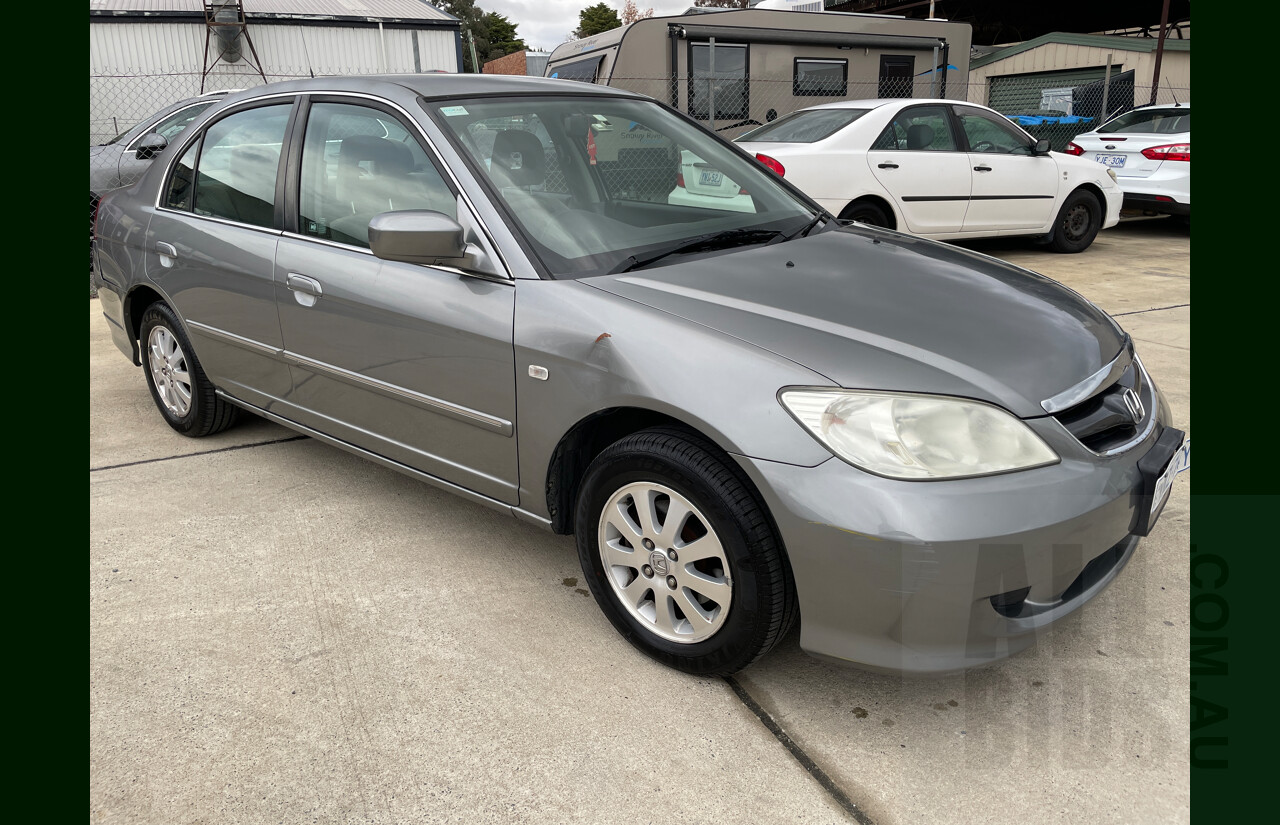 8/2005 Honda Civic GLi 7TH GEN 4d Sedan Grey 1.7L