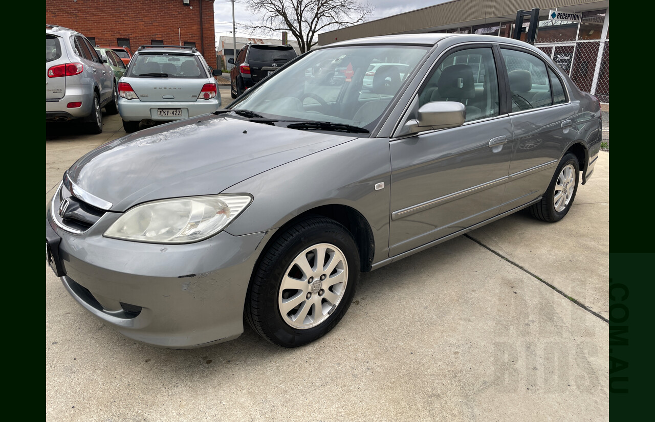 8/2005 Honda Civic GLi 7TH GEN 4d Sedan Grey 1.7L