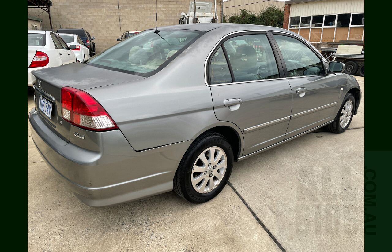 8/2005 Honda Civic GLi 7TH GEN 4d Sedan Grey 1.7L