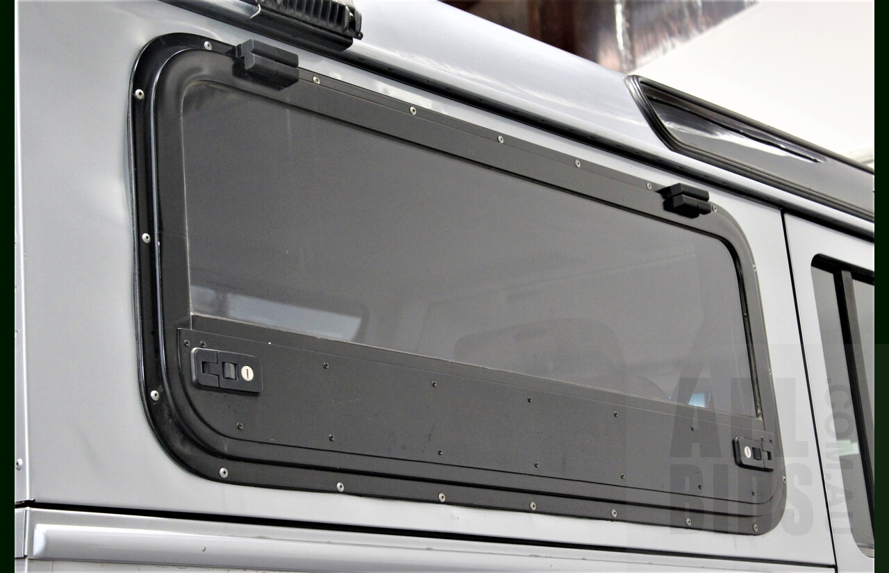 4/2009 Land Rover Defender 110 (4x4) MY09 4d Wagon Silver 2.4L Turbo Diesel