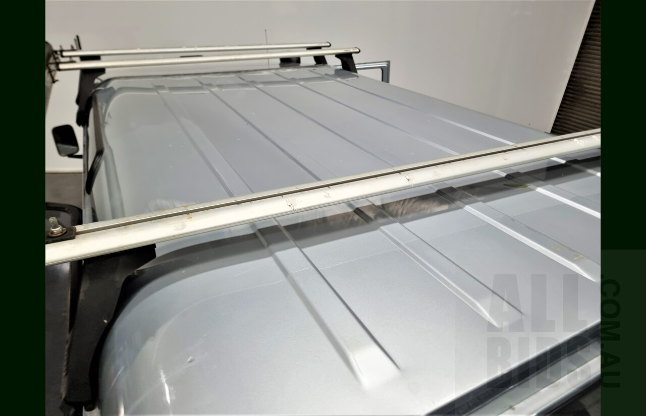 4/2009 Land Rover Defender 110 (4x4) MY09 4d Wagon Silver 2.4L Turbo Diesel