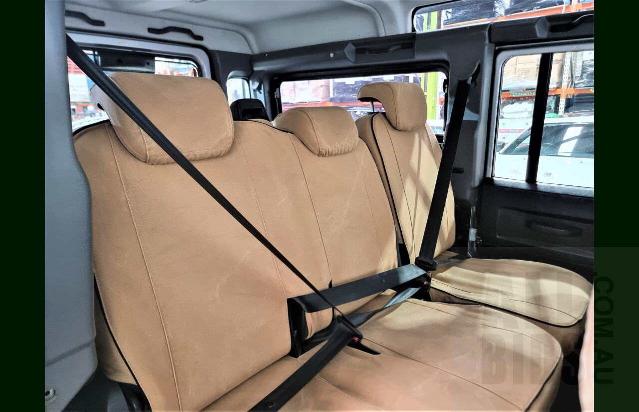 4/2009 Land Rover Defender 110 (4x4) MY09 4d Wagon Silver 2.4L Turbo Diesel