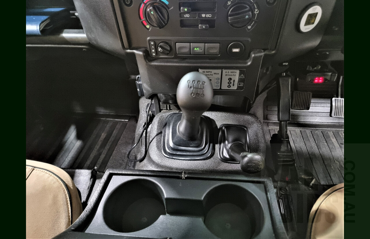 4/2009 Land Rover Defender 110 (4x4) MY09 4d Wagon Silver 2.4L Turbo Diesel