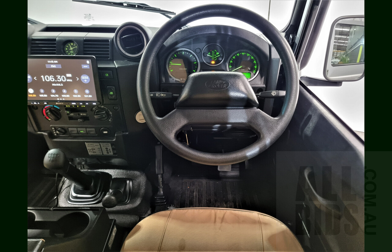 4/2009 Land Rover Defender 110 (4x4) MY09 4d Wagon Silver 2.4L Turbo Diesel