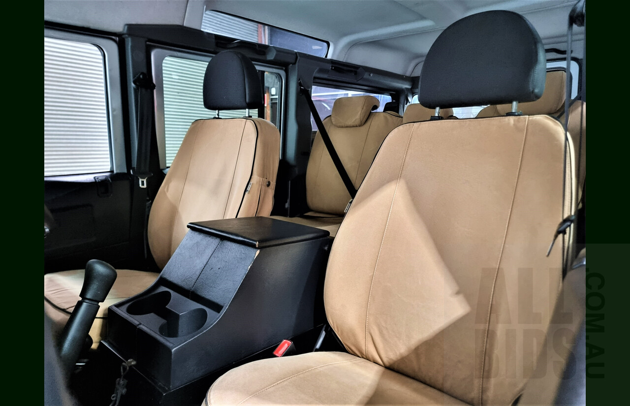 4/2009 Land Rover Defender 110 (4x4) MY09 4d Wagon Silver 2.4L Turbo Diesel