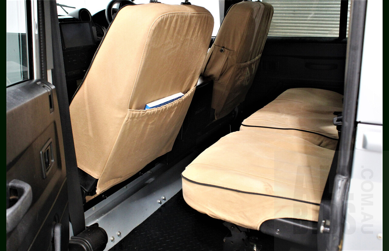 4/2009 Land Rover Defender 110 (4x4) MY09 4d Wagon Silver 2.4L Turbo Diesel