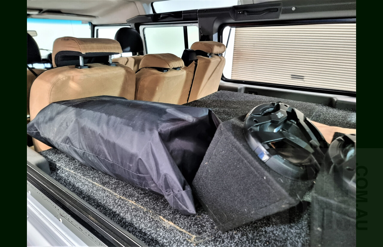 4/2009 Land Rover Defender 110 (4x4) MY09 4d Wagon Silver 2.4L Turbo Diesel