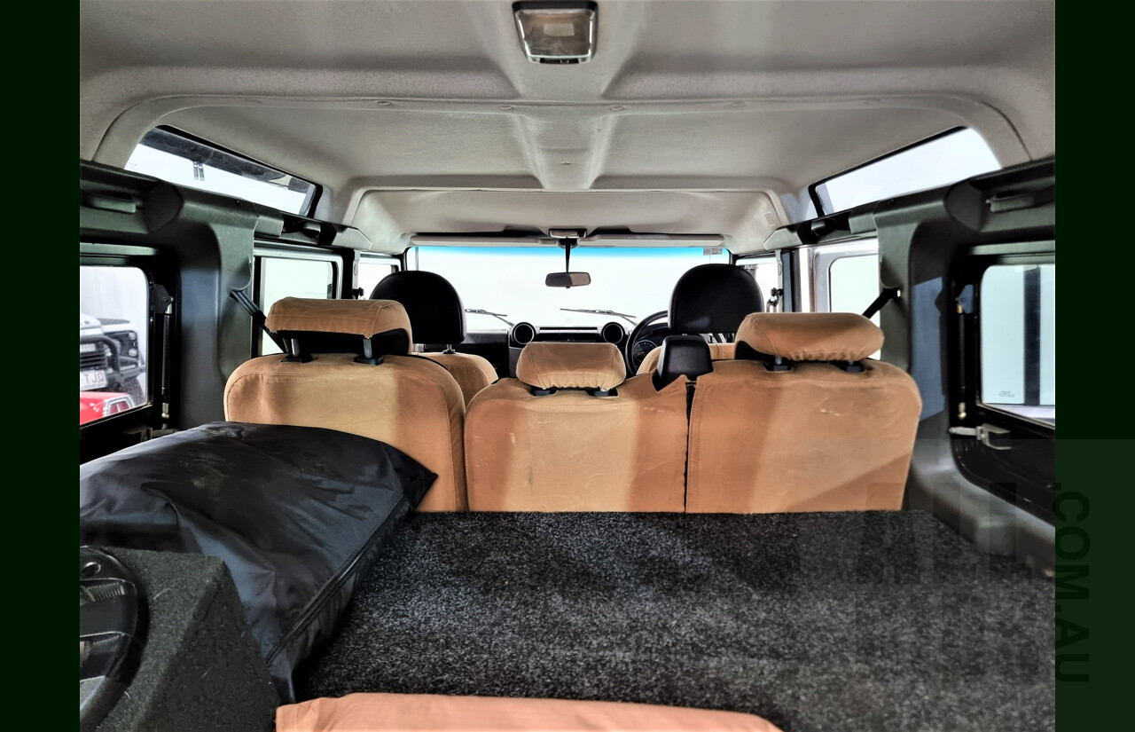 4/2009 Land Rover Defender 110 (4x4) MY09 4d Wagon Silver 2.4L Turbo Diesel