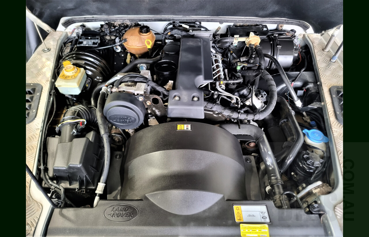 4/2009 Land Rover Defender 110 (4x4) MY09 4d Wagon Silver 2.4L Turbo Diesel