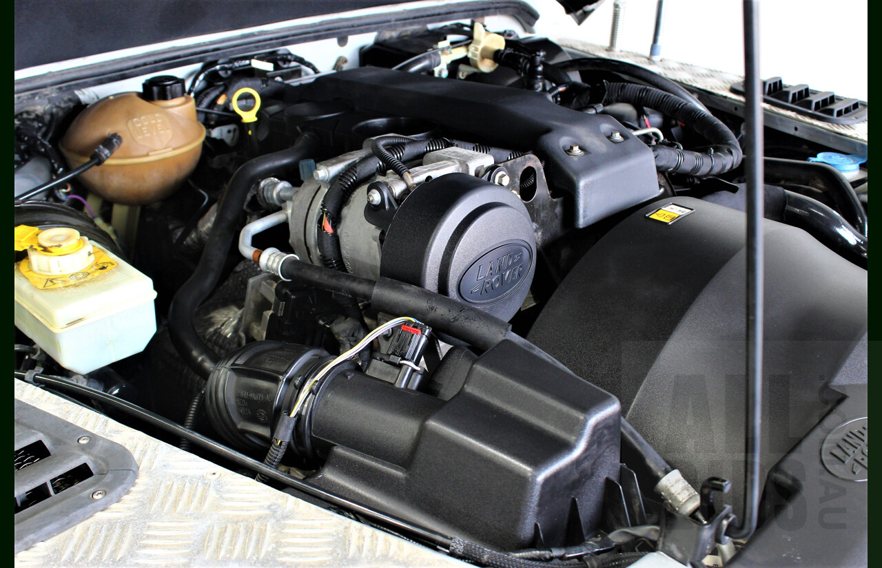 4/2009 Land Rover Defender 110 (4x4) MY09 4d Wagon Silver 2.4L Turbo Diesel